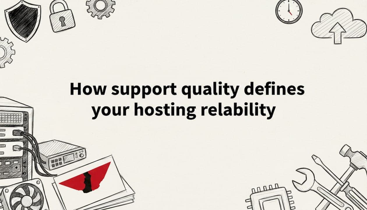 How support quality defines your hosting reliability