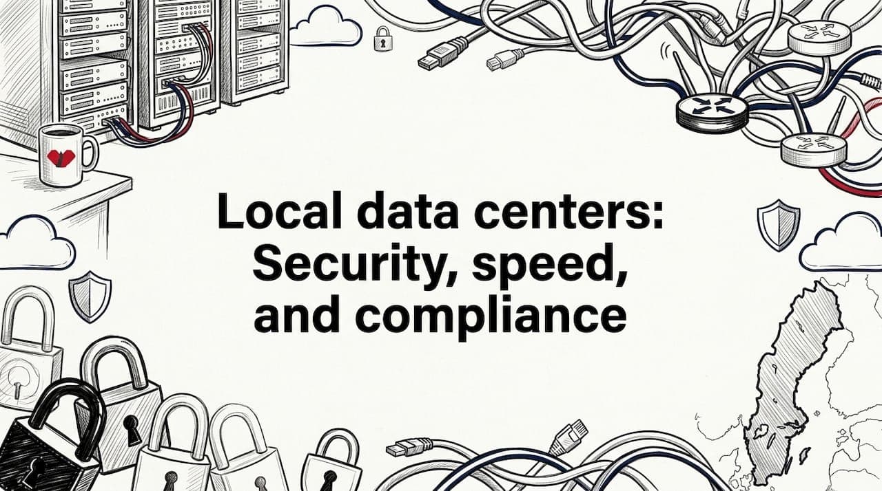 Local data centers: Security, speed, and compliance