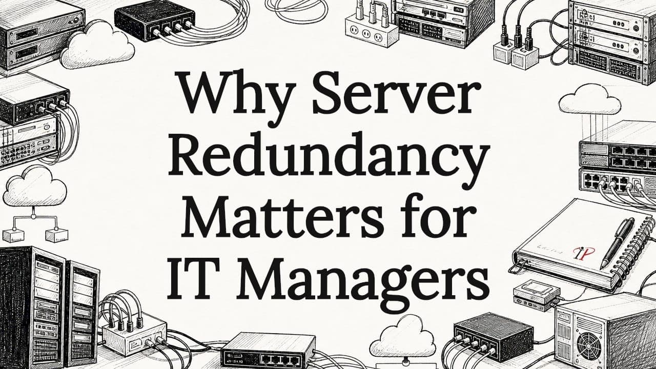 Why Server Redundancy Matters for IT Managers