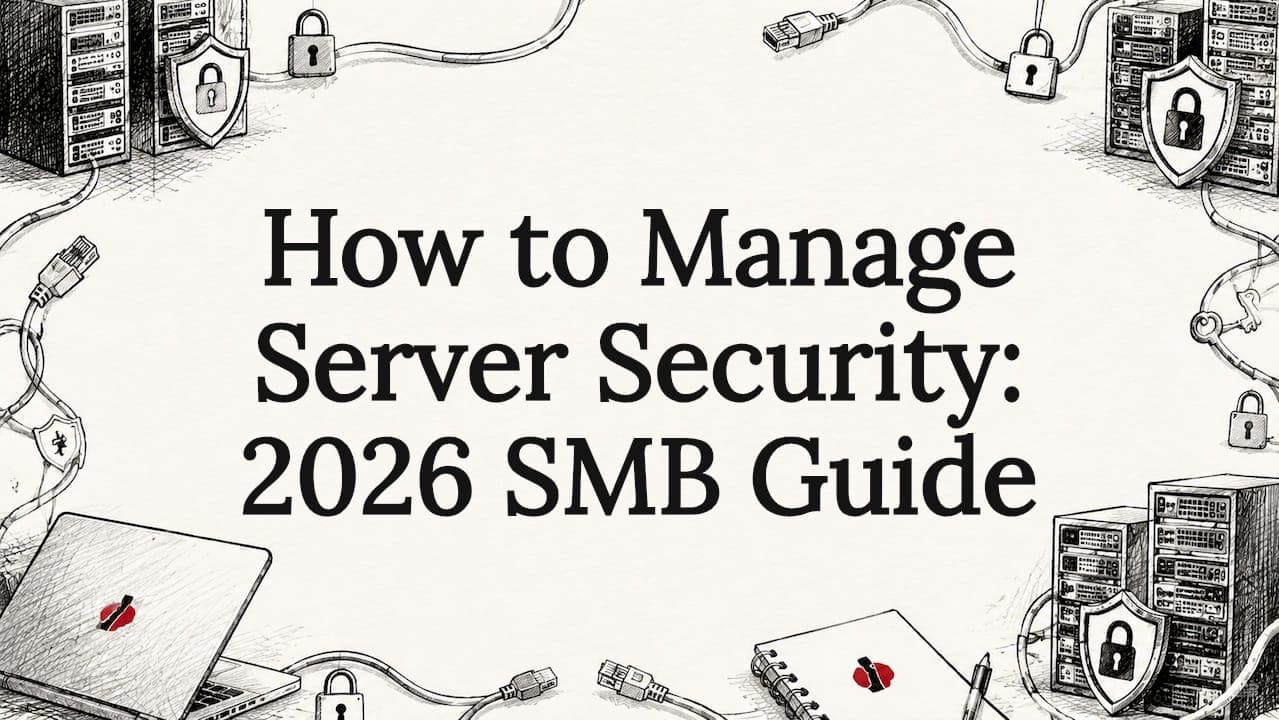 How to Manage Server Security: 2026 SMB Guide