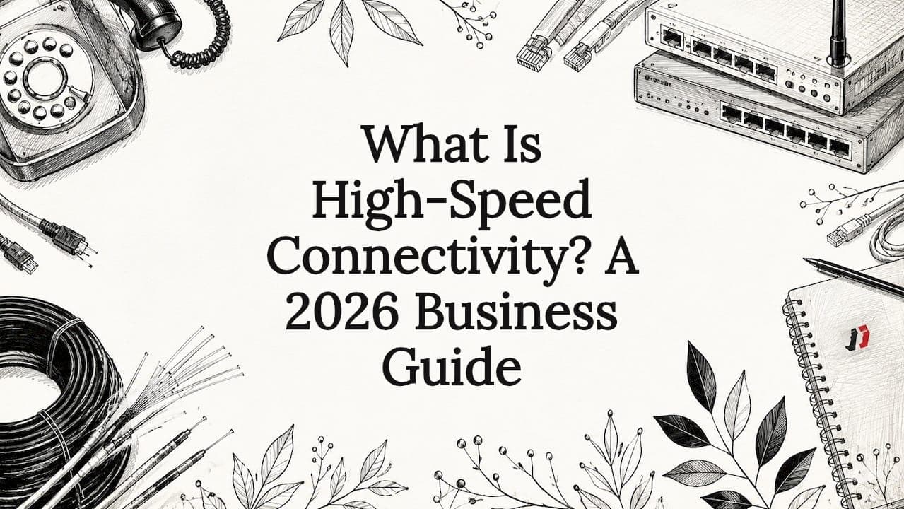 What Is High-Speed Connectivity? A 2026 Business Guide