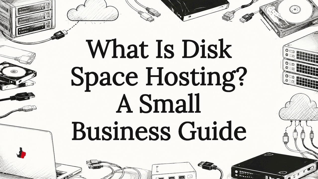 What Is Disk Space Hosting? A Small Business Guide